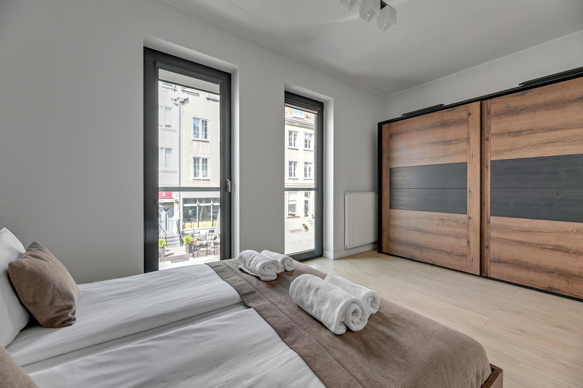 Symfonia Amazing River View Apartment By Downtown Apartments Gdańsk Kültér fotó